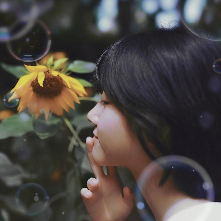 Portrait of Nova Sato, group coordinator and fusion cooking expert